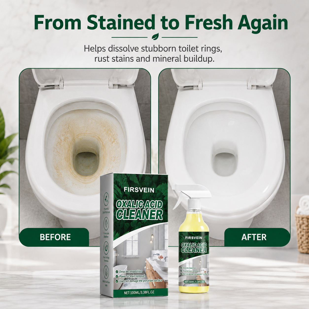 Make Your Toilet Look Clean Again — Without Endless Scrubbing
